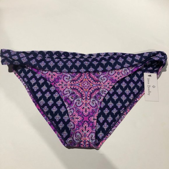 Vera Bradley Womens Piper Banded Bikini Bottoms XL - Picture 1 of 12